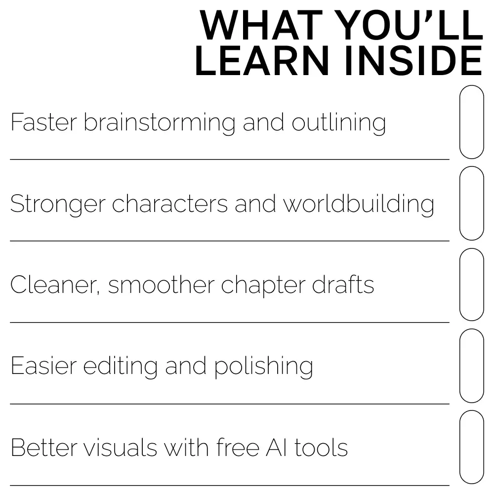 AI Tools for Writing Books Guide – How to Use AI to Write a Book, Author Workflow Planner, Digital Writing Guide for Faster Book Creation, Instant Download