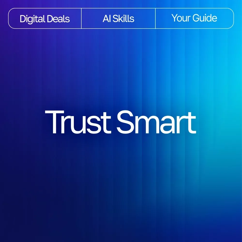 Trust Smart | Ebook Guide for Smarter AI Use | what to ask before trusting ai answers | Critical Thinking Prompts & Safety Checks for Evaluating AI Responses