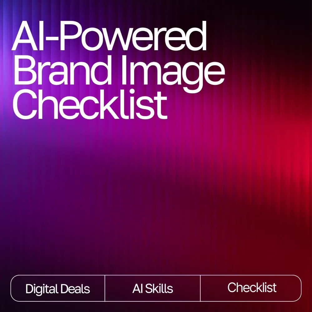 AI-Powered Brand Image Checklist | Digital Download for Creators & Small Businesses | Branding Guide for Using ai tools for creating brand images | Etsy-Style Printable Checklist