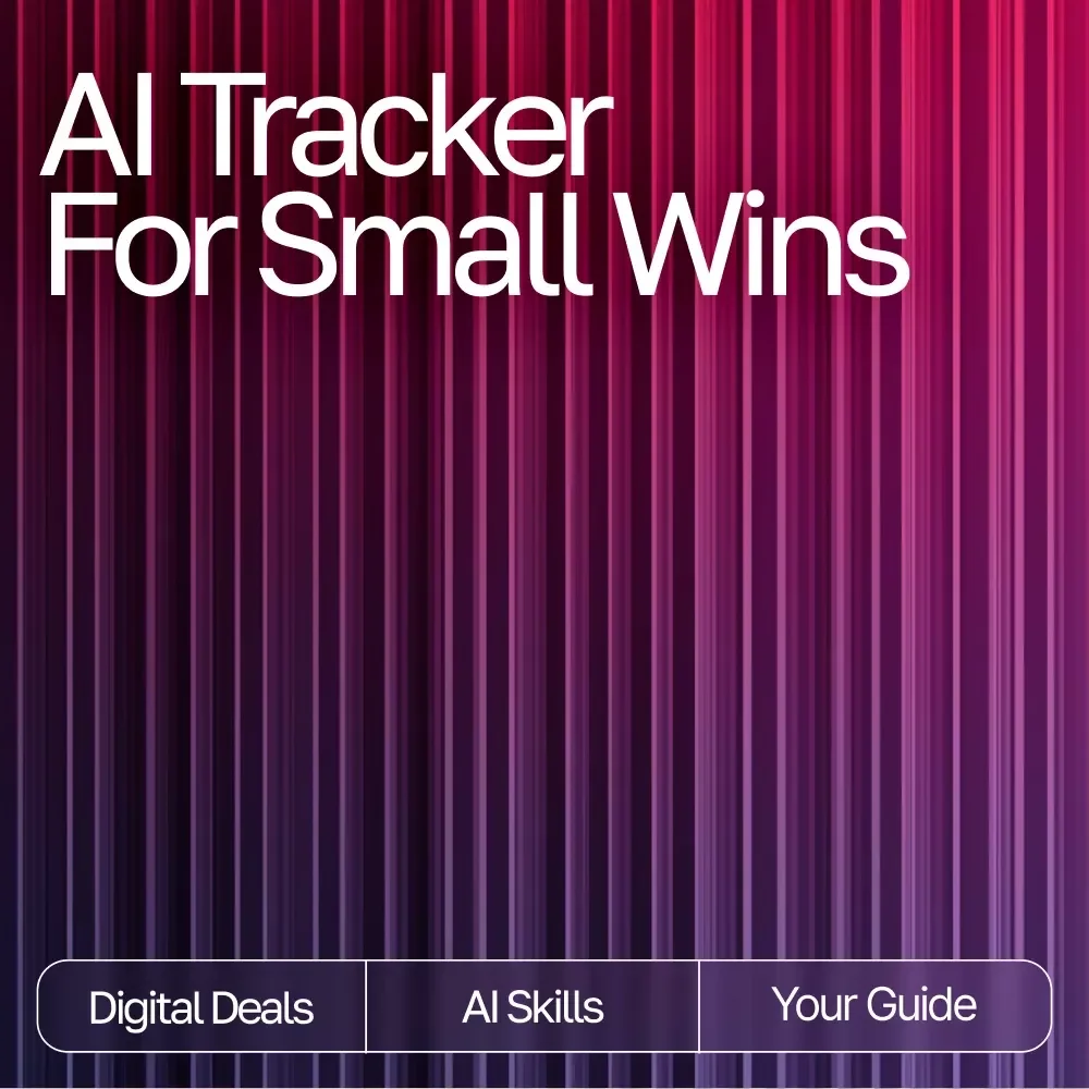 AI Tracker for Small Wins | Productivity eBook for Daily Habits, Micro-Achievements, Motivation & Goal-Setting | Digital Download for Personal Growth & Consistency