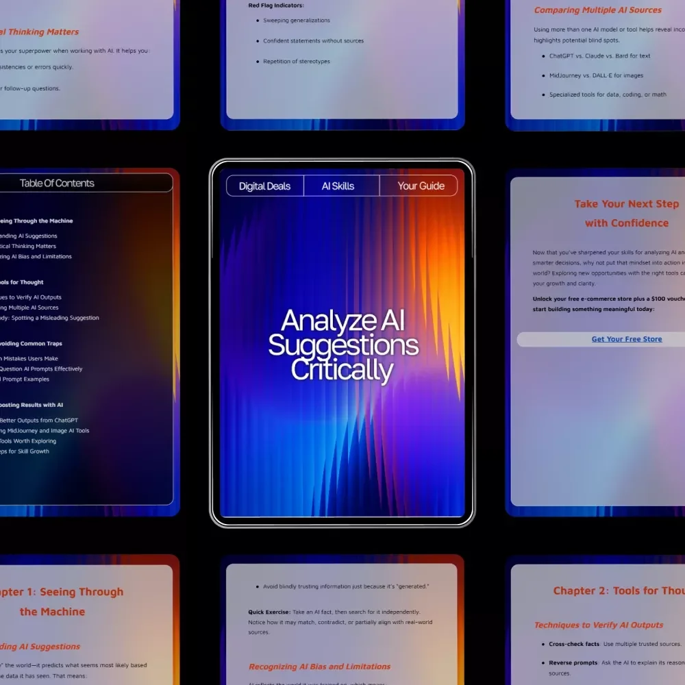 Analyze AI Suggestions Critically – Ultimate Guide on How to Analyze AI Suggestions Critically for Better Results, Spot Bias, and Improve Outputs