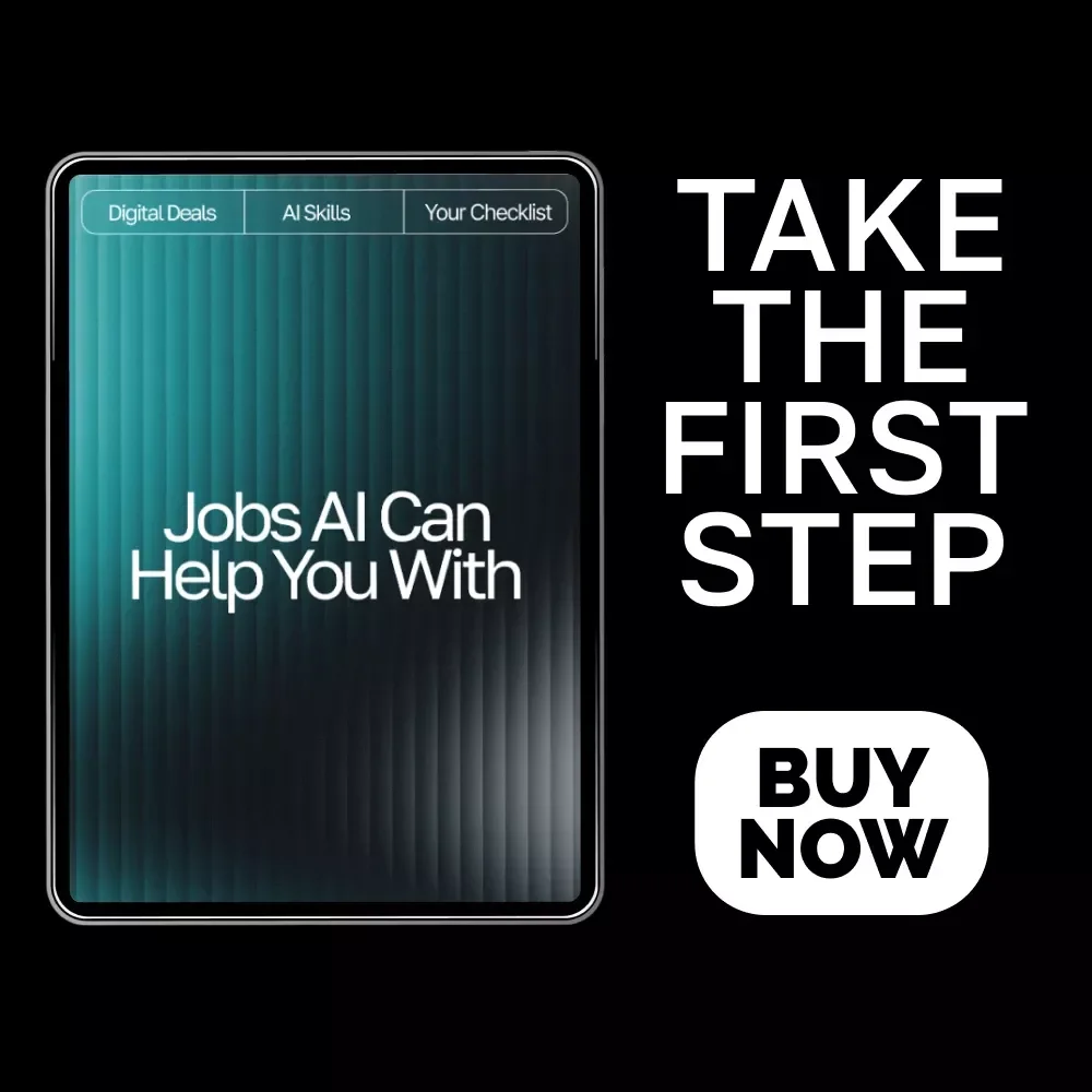 Jobs AI Can Help You With – Printable Checklist | Digital Download | Productivity Guide for What Jobs AI Tools Can Help With