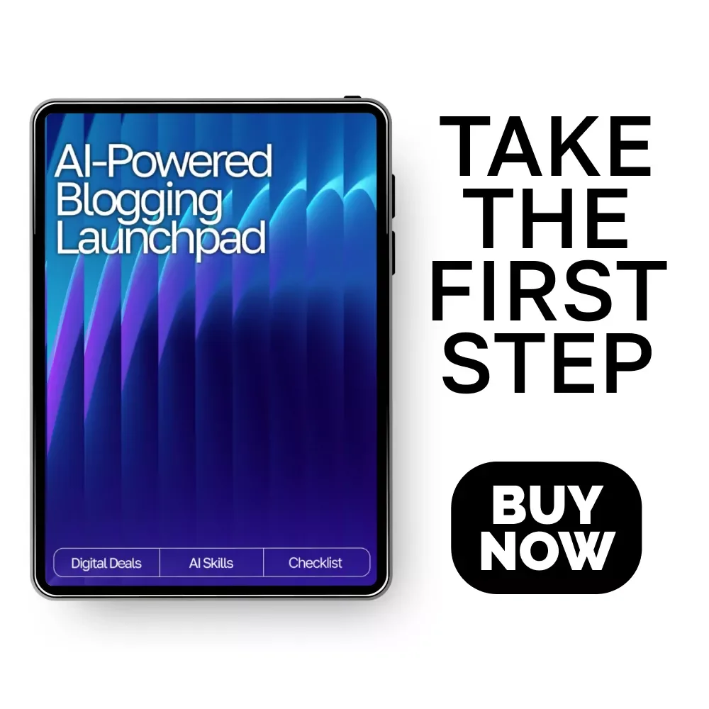AI-Powered Blogging Launchpad | Ultimate Blogging Guide, AI Blogging Toolkit, SEO Content Planner, Digital Download for New Bloggers