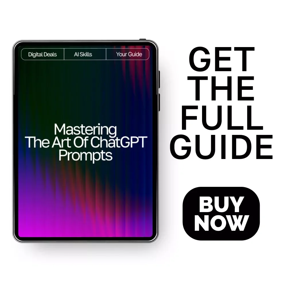 Mastering the Art of ChatGPT Prompts | Ultimate Guide for Beginners & Pros | how to write effective prompts for chatgpt | Digital Download Prompt Writing Guide