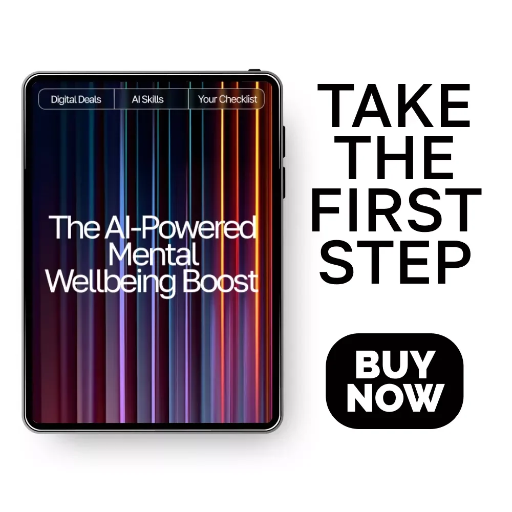 The AI-Powered Mental Wellbeing Boost Checklist | Digital Download for Self-Care, Mood Clarity & Daily Wellness Support | ways to boost mental wellbeing with ai
