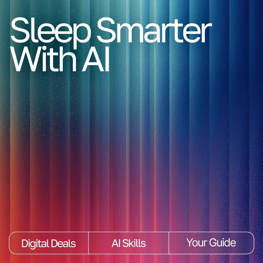Sleep Smarter with AI – Bedtime Routine Guide for Better Rest | Digital Download for Personalized bedtime routine ai suggestions