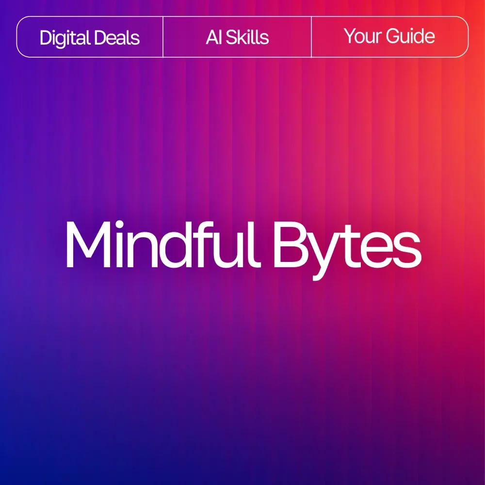 Mindful Bytes — Daily Mental Wellness Prompts with AI | Digital Guide for Calm, Clarity, and Consistent Self-Care