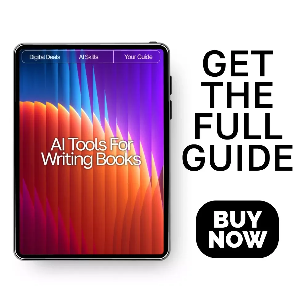 AI Tools for Writing Books Guide – How to Use AI to Write a Book, Author Workflow Planner, Digital Writing Guide for Faster Book Creation, Instant Download