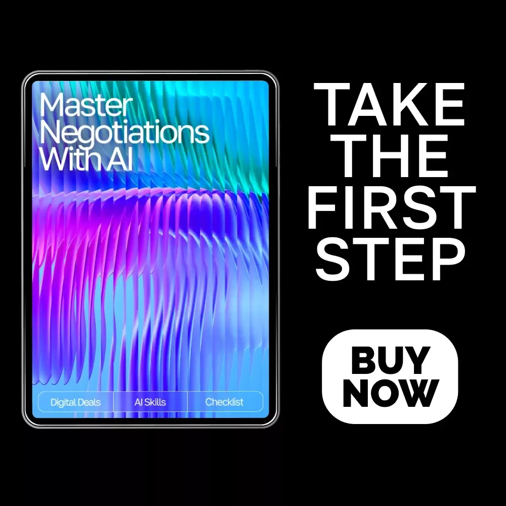 Master Negotiations with AI – Digital Guide, eBook & Checklist for Entrepreneurs, Sales, and Business Professionals