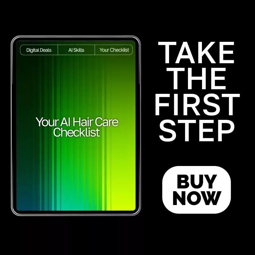 Your AI Hair Care Checklist | Digital Hair Routine Tracker, AI Hair Analysis Guide, Hair Care Planner, Scalp Health Journal, Printable & Digital Download