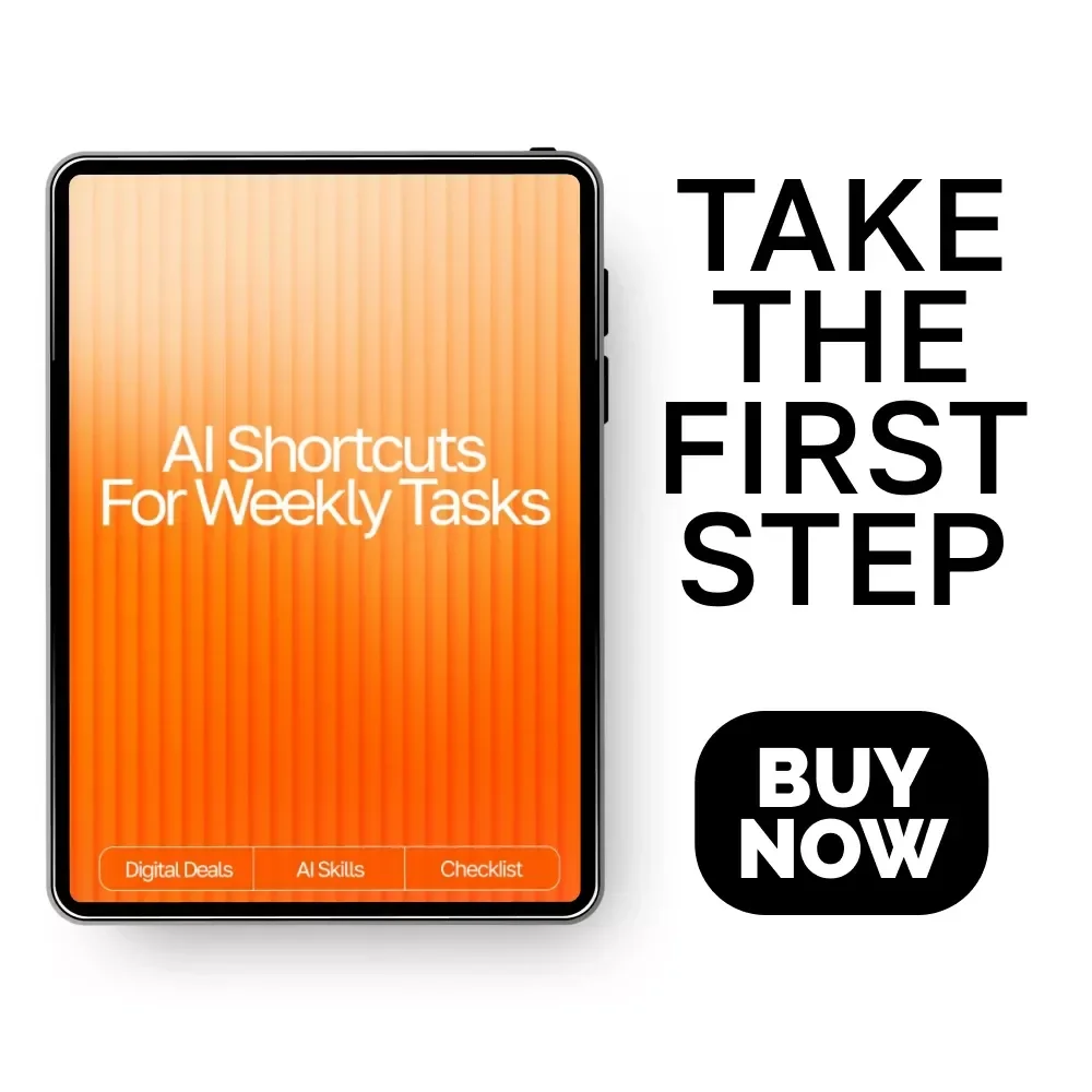 AI Shortcuts for Weekly Tasks | Productivity Checklist for Faster Workflows, Time-Saving Routines, and Smarter Weekly Planning