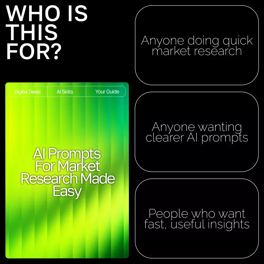 AI Prompts for Market Research Made Easy – High-Impact Research Guide for Entrepreneurs, Etsy Sellers & Digital Creators | Boost Insights Fast with ai prompts for market research