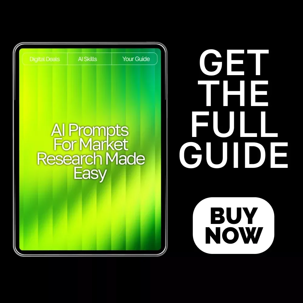 AI Prompts for Market Research Made Easy – High-Impact Research Guide for Entrepreneurs, Etsy Sellers & Digital Creators | Boost Insights Fast with ai prompts for market research