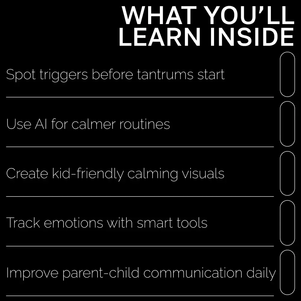 How AI Can Help You Manage Tantrums | Parenting eBook for Calm Routines | Gentle Guidance, AI Tools & Practical Strategies | ai help for managing tantrums