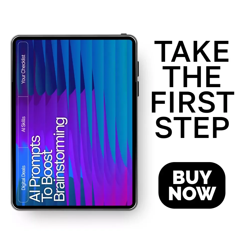 AI Prompts to Boost Brainstorming – Creative Idea Generator | Digital Download | Brainstorming Prompts Guide for Entrepreneurs, Writers, Coaches, and Creatives