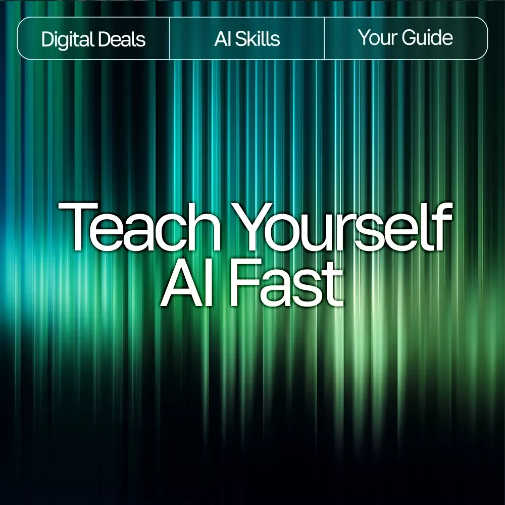 Teach Yourself AI Fast | Beginner-Friendly Ebook for How to Teach Yourself AI Basics Fast | AI Starter Guide, Prompting, Tools & Mini Projects