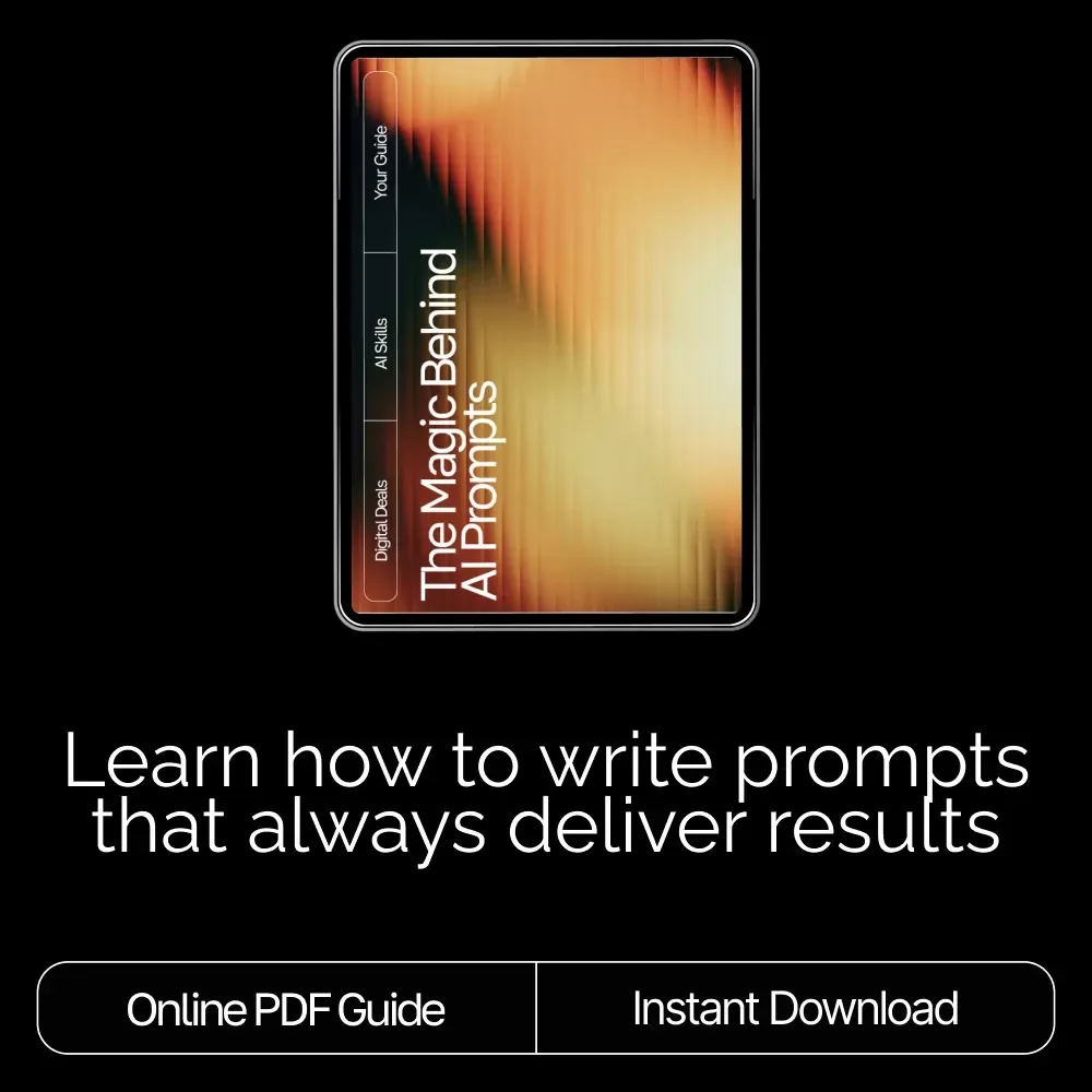 The Magic Behind AI Prompts | AI Prompt Patterns That Work | Digital Guide for Smarter Prompting and Creative Results