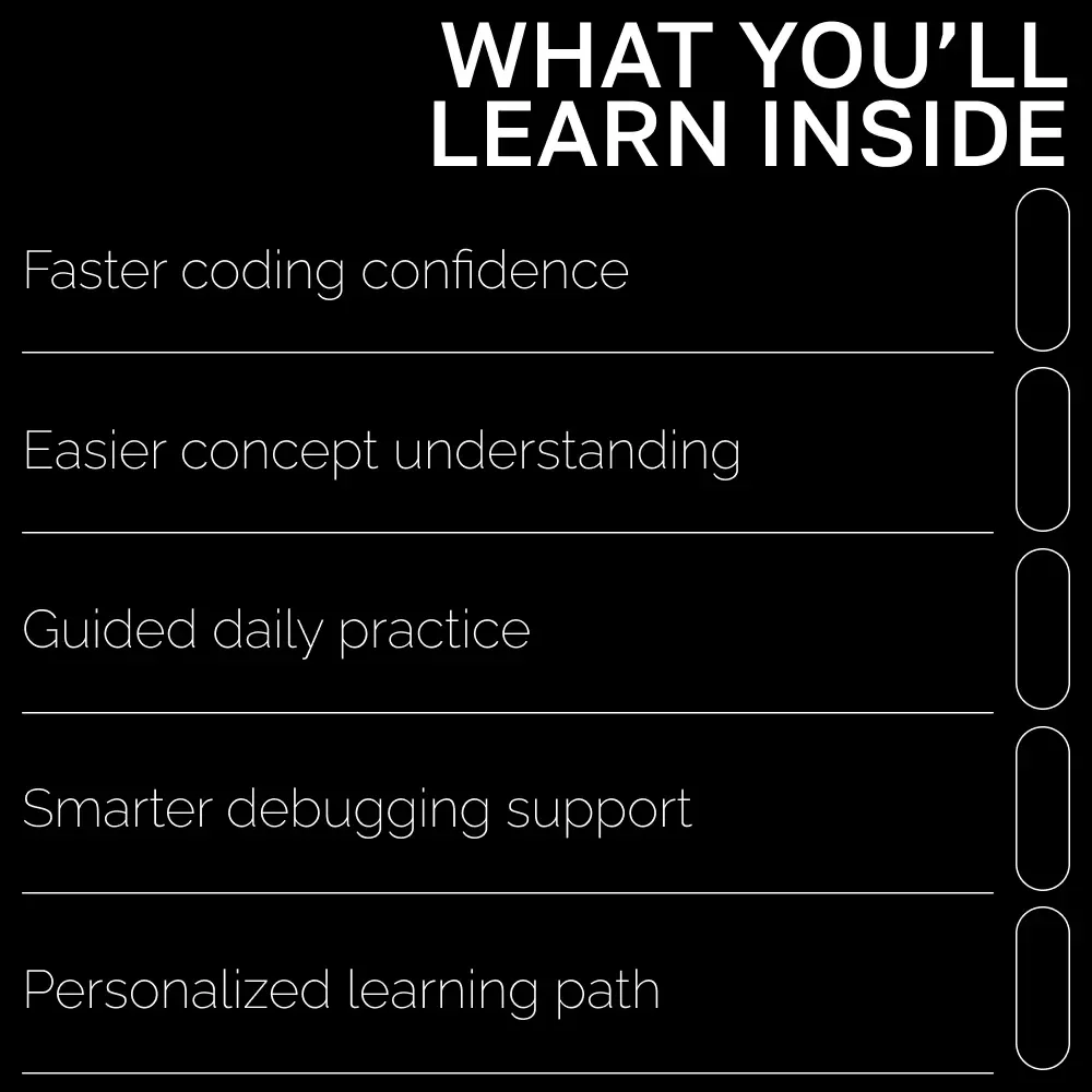 Learning Code with a Digital Sidekick | Beginner-Friendly eBook for Learning Programming Basics with AI | how to use ai to learn programming basics Guide for New Coders