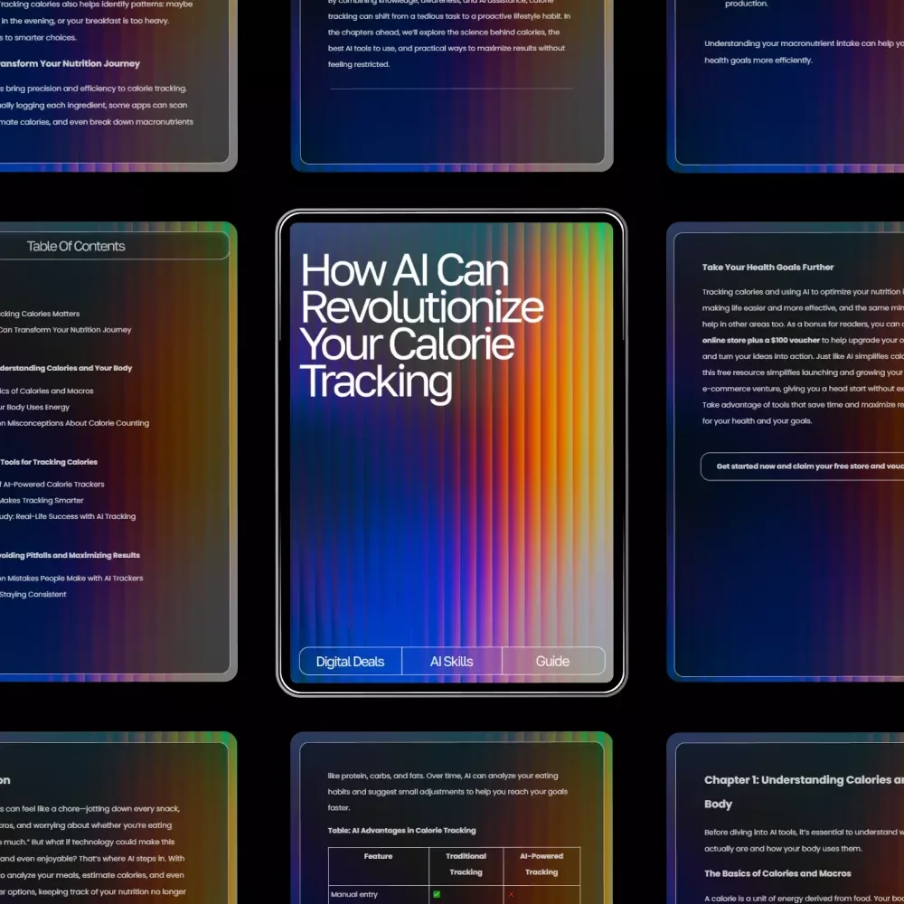 How AI Can Revolutionize Your Calorie Tracking | Ultimate Digital Guide for Smarter Nutrition, Wellness & ai help for tracking calories