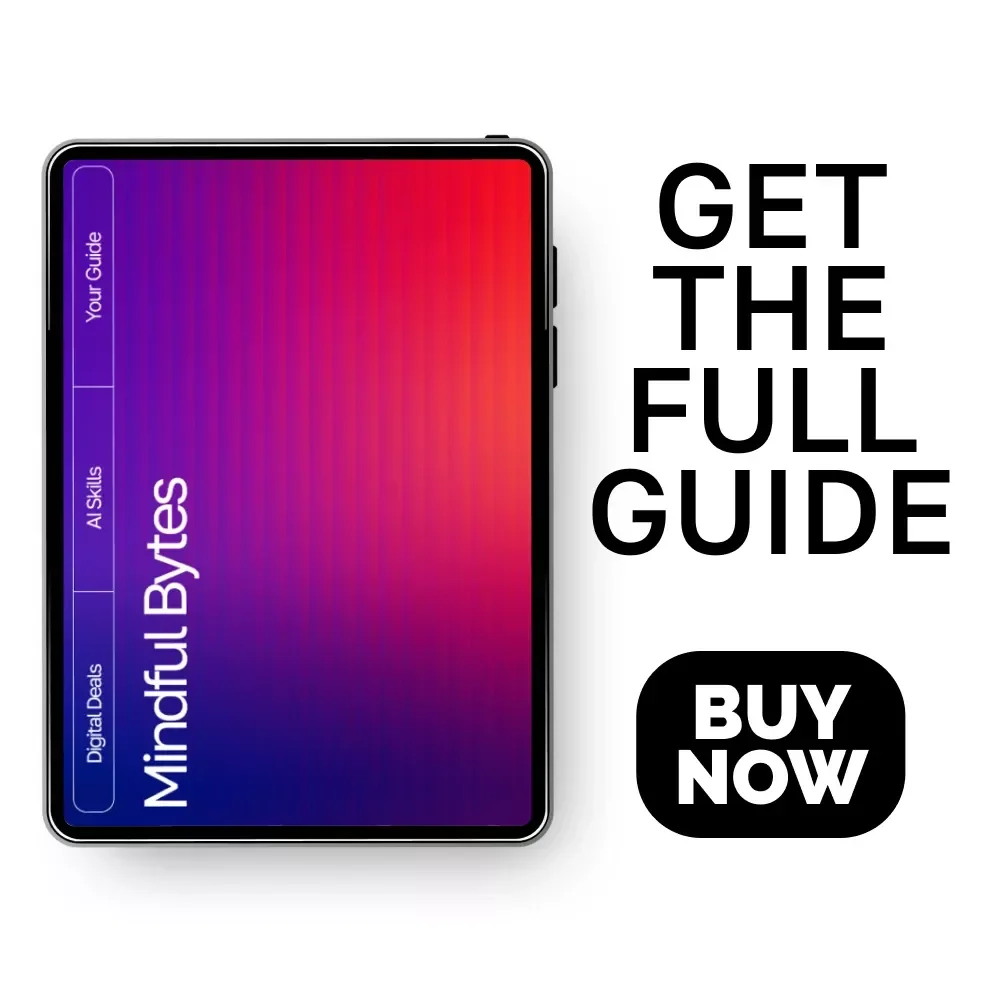 Mindful Bytes — Daily Mental Wellness Prompts with AI | Digital Guide for Calm, Clarity, and Consistent Self-Care