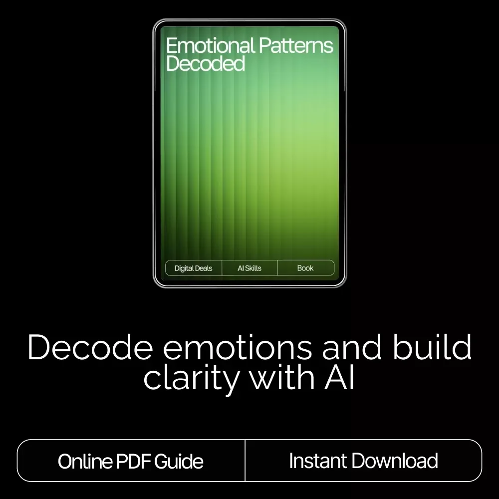 Emotional Patterns Decoded | Digital eBook on Understanding, Tracking, and Transforming Emotions with AI