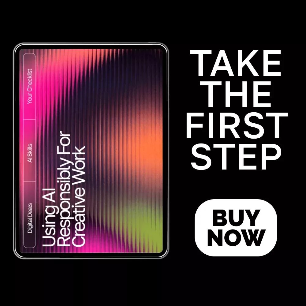 Using AI Responsibly for Creative Work – Printable Checklist | Digital Download | Creative Ethics Guide | How to Use AI Responsibly for Creative Work