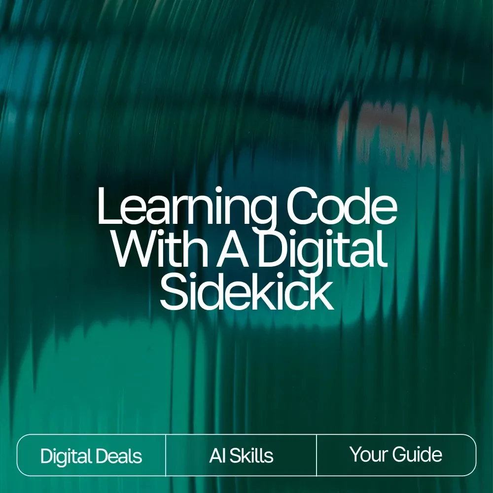 Learning Code with a Digital Sidekick | Beginner-Friendly eBook for Learning Programming Basics with AI | how to use ai to learn programming basics Guide for New Coders