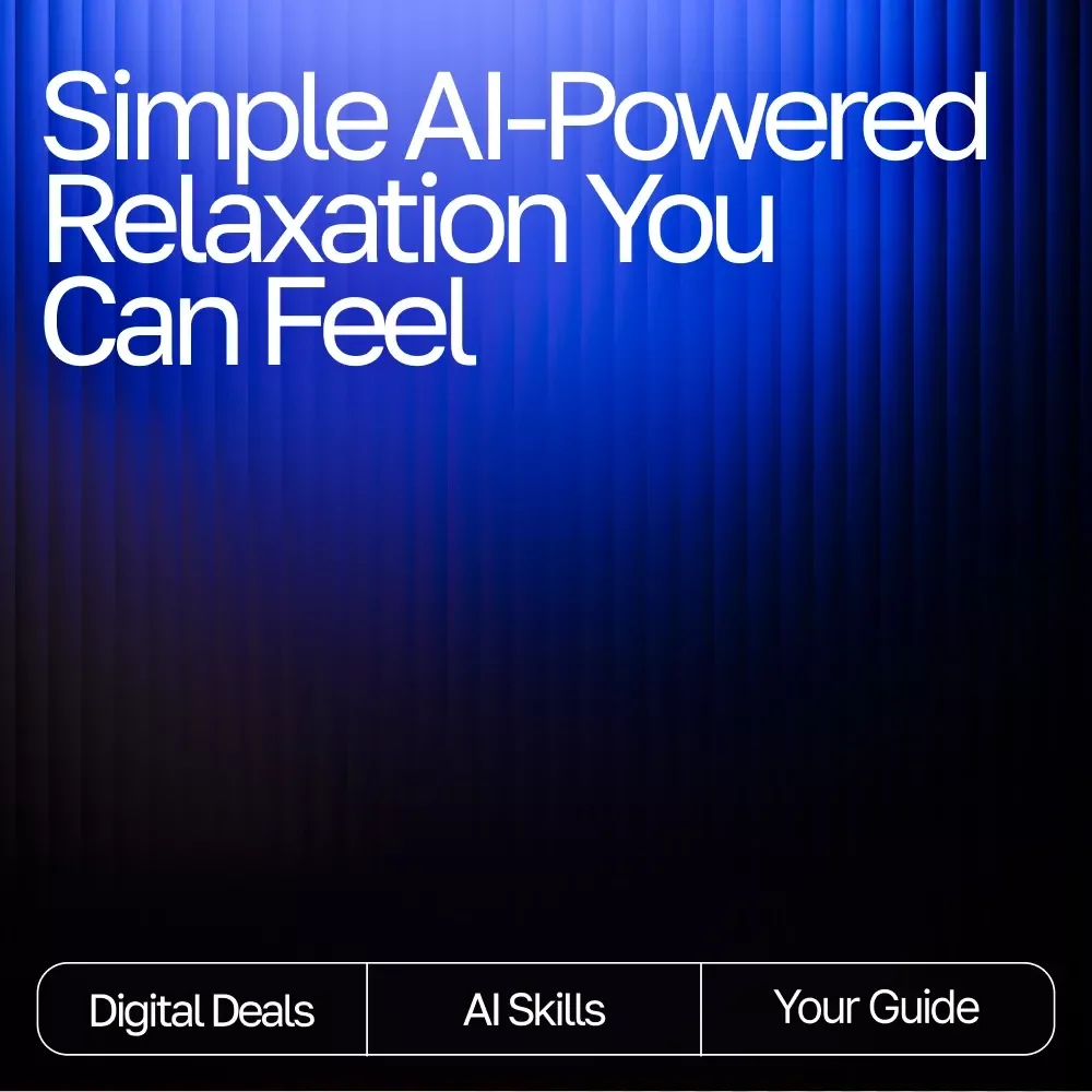 Simple AI-Powered Relaxation You Can Feel | AI Breathing Exercises for Relaxation | Digital Guide for Daily Calm and Stress Relief