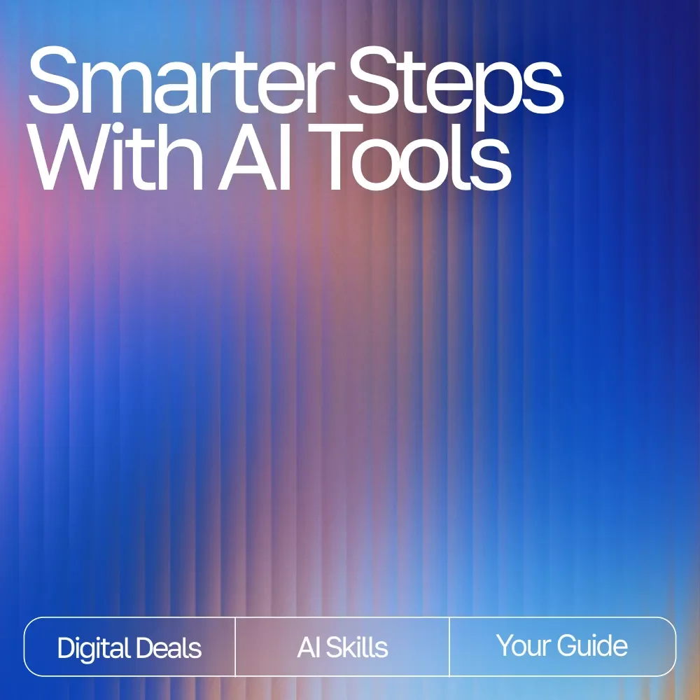 Smarter Steps with AI Tools — AI Guide eBook, Prompt Writing Checklist, Beginner-Friendly AI Tips, Digital Download for Smarter AI Use