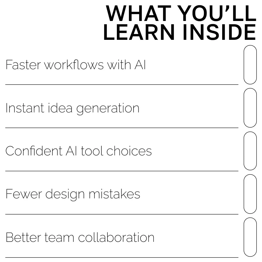 Design Smarter with AI – Ultimate Digital Guide for Designers | Learn how to use ai for design | AI Design Workflow Tips & Creative Strategies