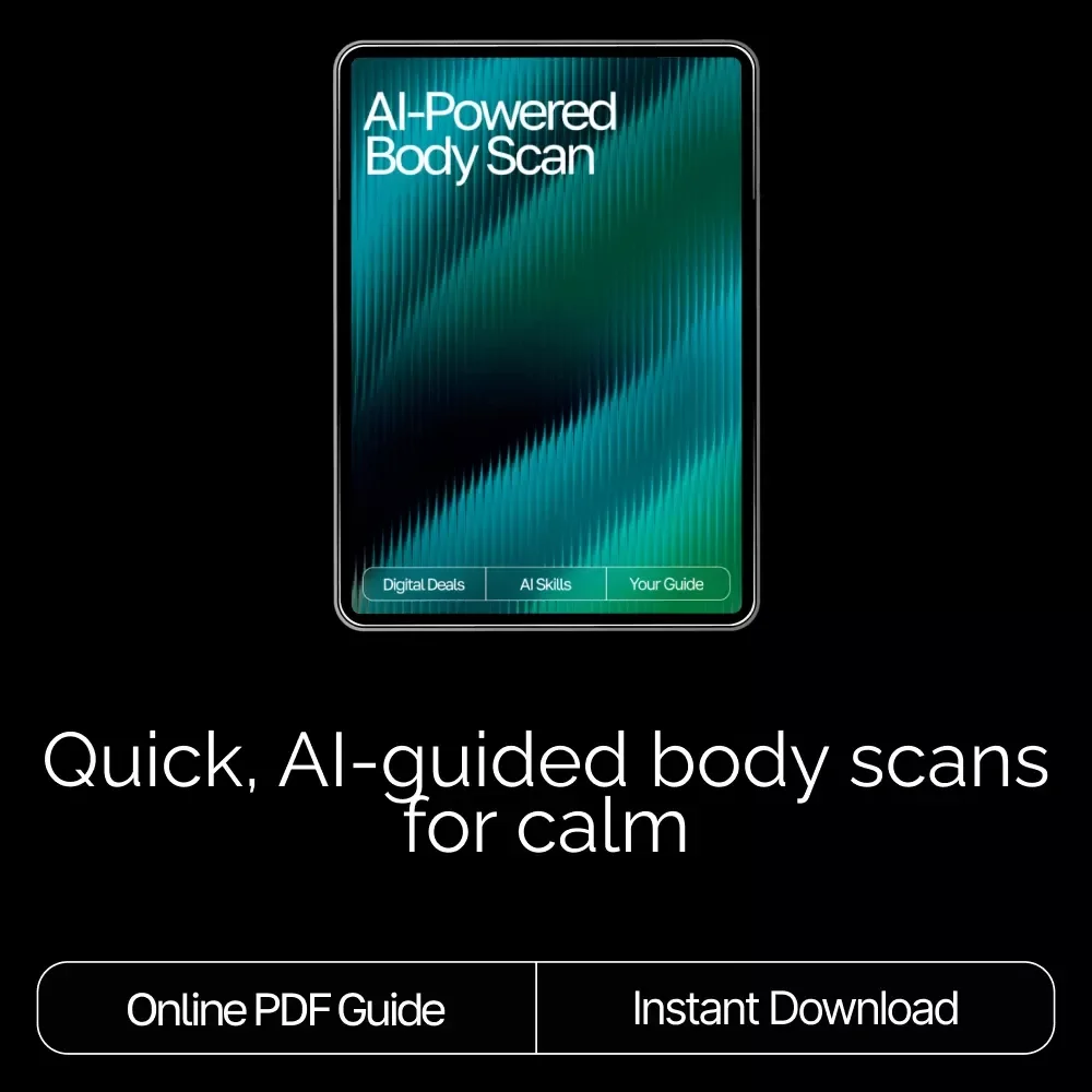 AI-Powered Body Scan: Guide to Short Body Scan Routines with AI for Mindfulness, Stress Relief & Daily Energy Optimization
