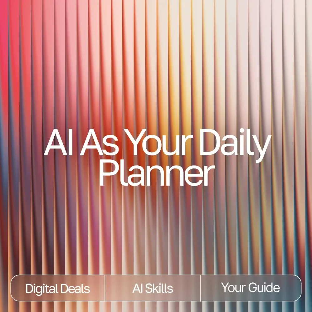 AI as Your Daily Planner: The Ultimate Guide for AI Help for Daily Planning to Boost Productivity, Organize Tasks, and Streamline Your Routine