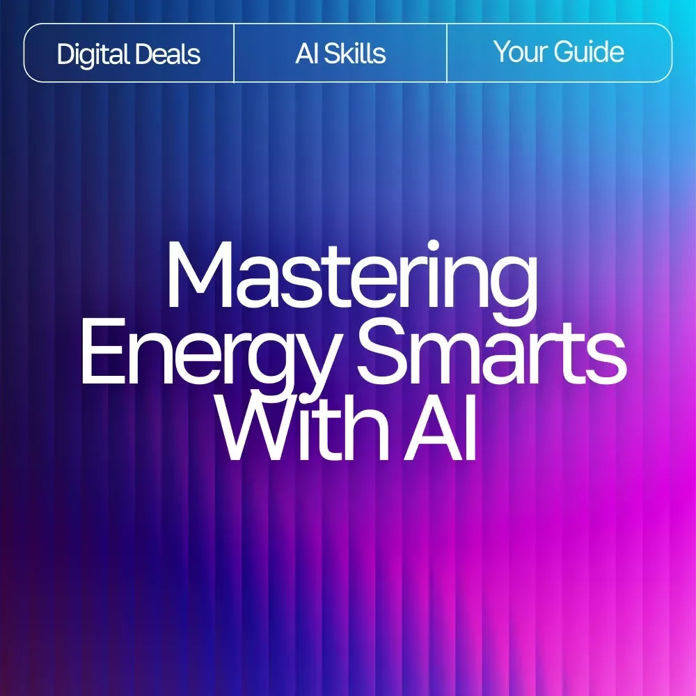 Mastering Energy Smarts with AI | Ultimate Guide for Efficiency, Sustainability, and Smart Decision-Making | ai prompts for energy management Workbook & Digital Download