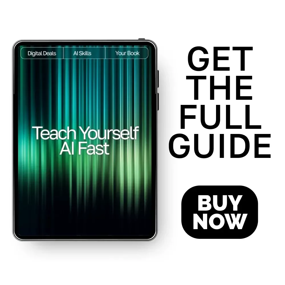Teach Yourself AI Fast | Beginner-Friendly Ebook for How to Teach Yourself AI Basics Fast | AI Starter Guide, Prompting, Tools & Mini Projects