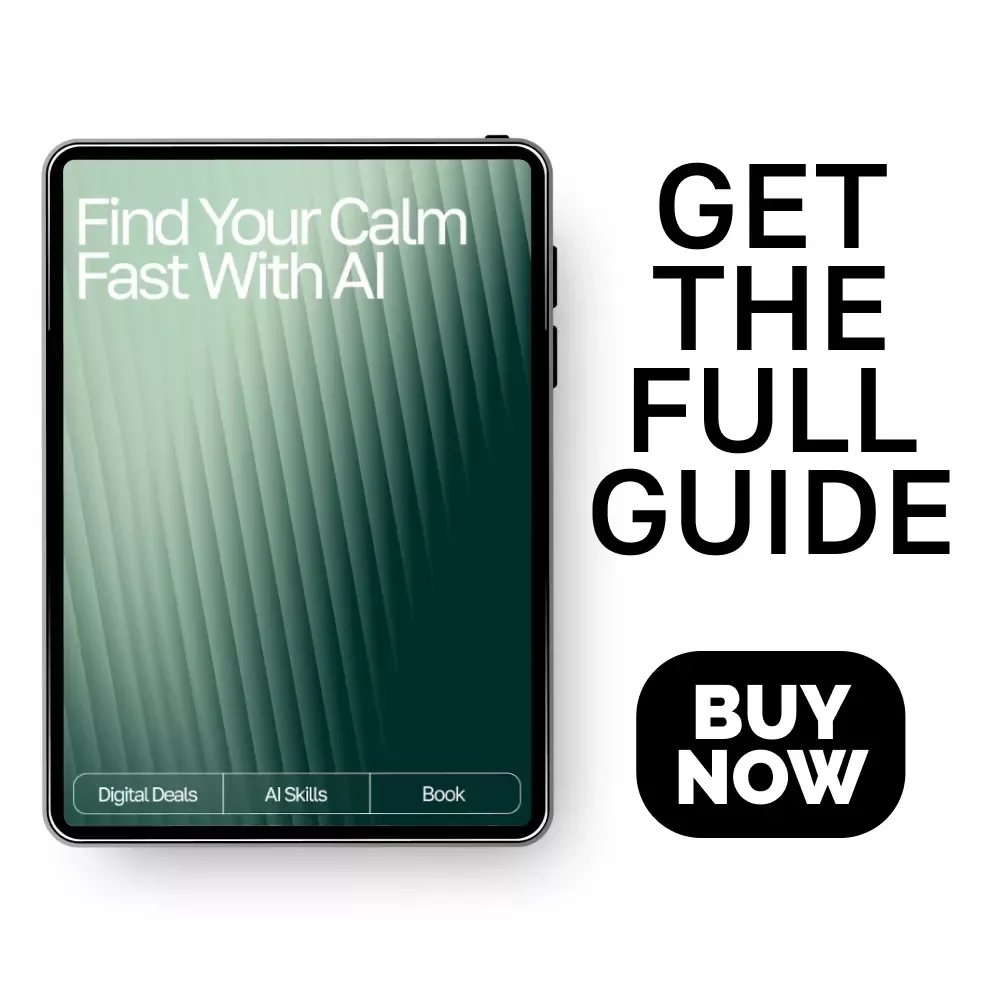 Find Your Calm Fast with AI — Stress Relief eBook for Instant Balance, ai quick coping strategies for stress, Digital Guide for Fast Emotional Reset