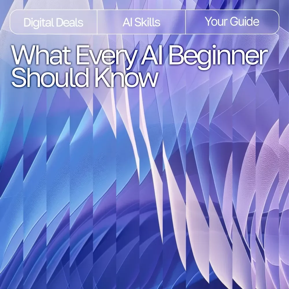 What Every AI Beginner Should Know | AI Beginner eBook Guide | Digital Download for Learning AI Basics, Tools & Prompts