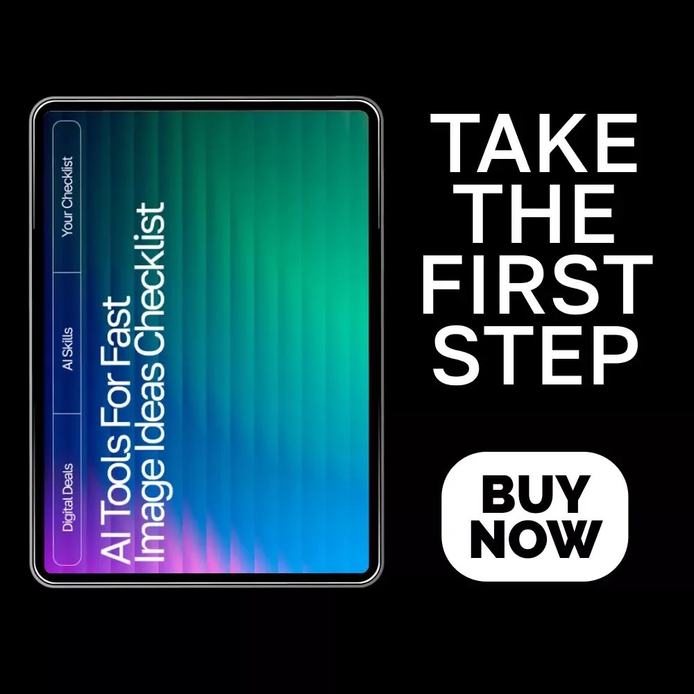 AI Tools for Fast Image Ideas Checklist | Creative Prompt Builder | Digital Download for Designers, Creators & Etsy Sellers