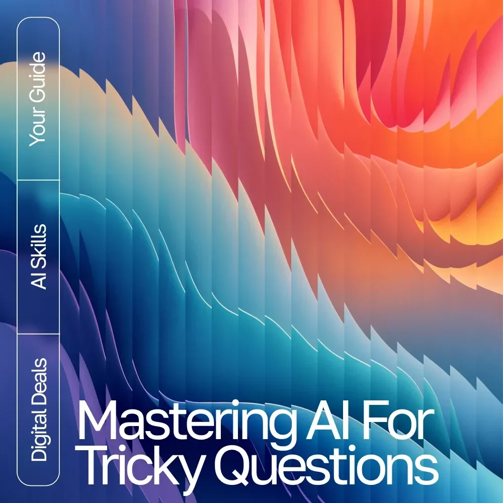 Mastering AI for Tricky Questions | Ultimate Guide for Smart Prompting | AI Reasoning Prompts for Tricky Questions | Digital Download