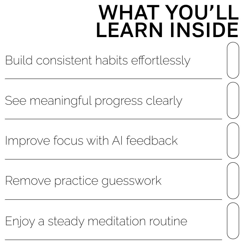 Using AI to Track and Enhance Your Daily Meditation Practice | Guide for Mindfulness Growth | Digital Download | ai tracker for daily meditation