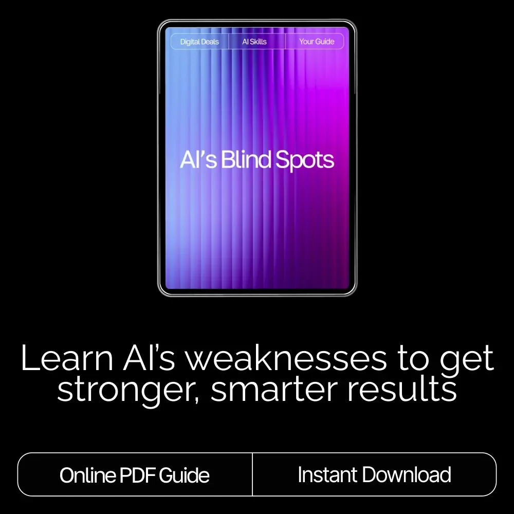 AI’s Blind Spots | Digital Guide to Understanding the Limits, Biases, and Boundaries of Artificial Intelligence