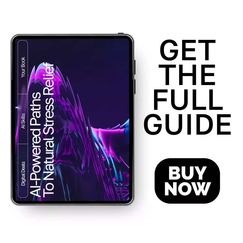 AI-Powered Paths to Natural Stress Relief | Wellness eBook for Calm Living | Digital Stress-Relief Guide with ai suggestions for natural stress remedies