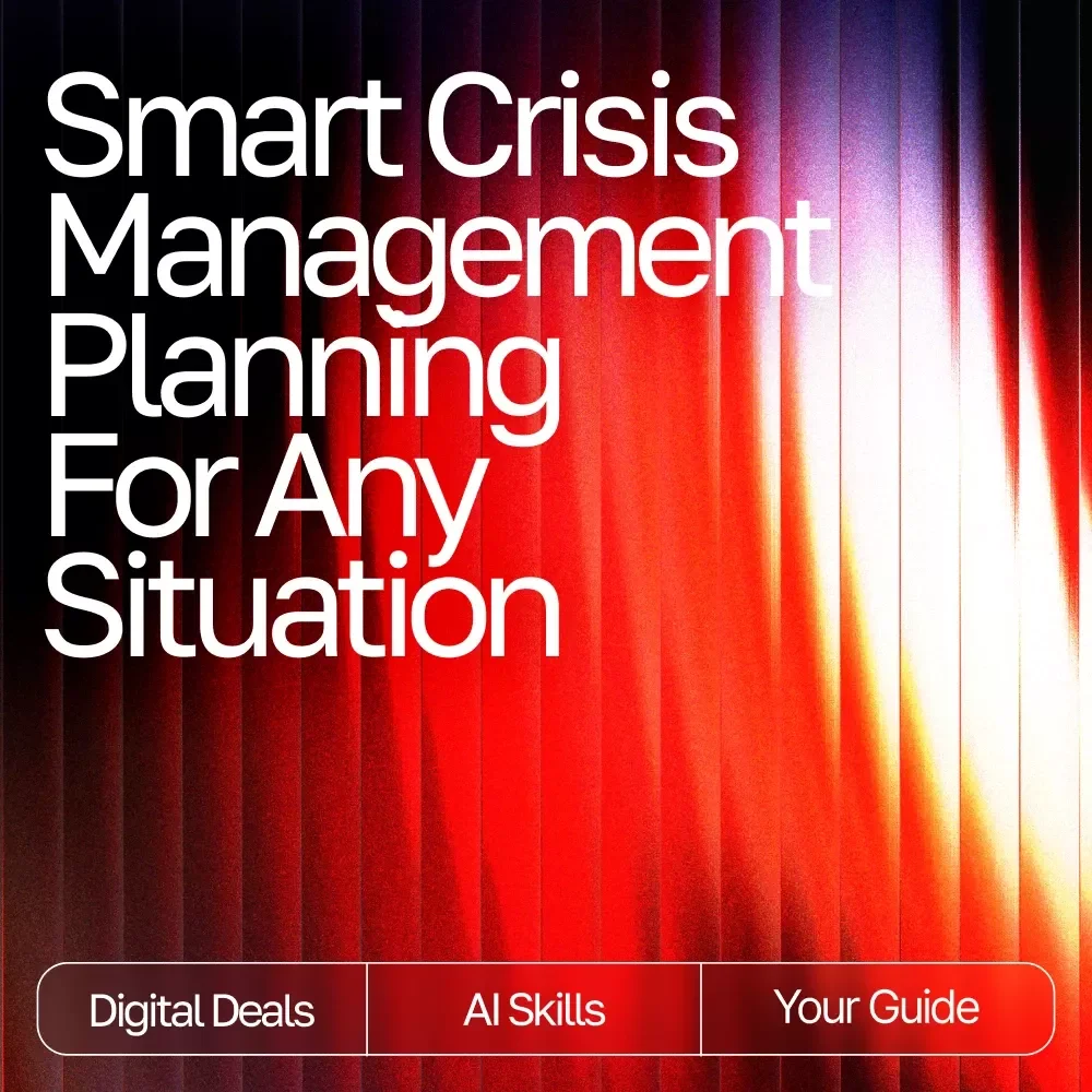 Smart Crisis Management Planning for Any Situation | AI-Enhanced Guide for Effective Preparedness | Digital Download | how to use ai for crisis management plans