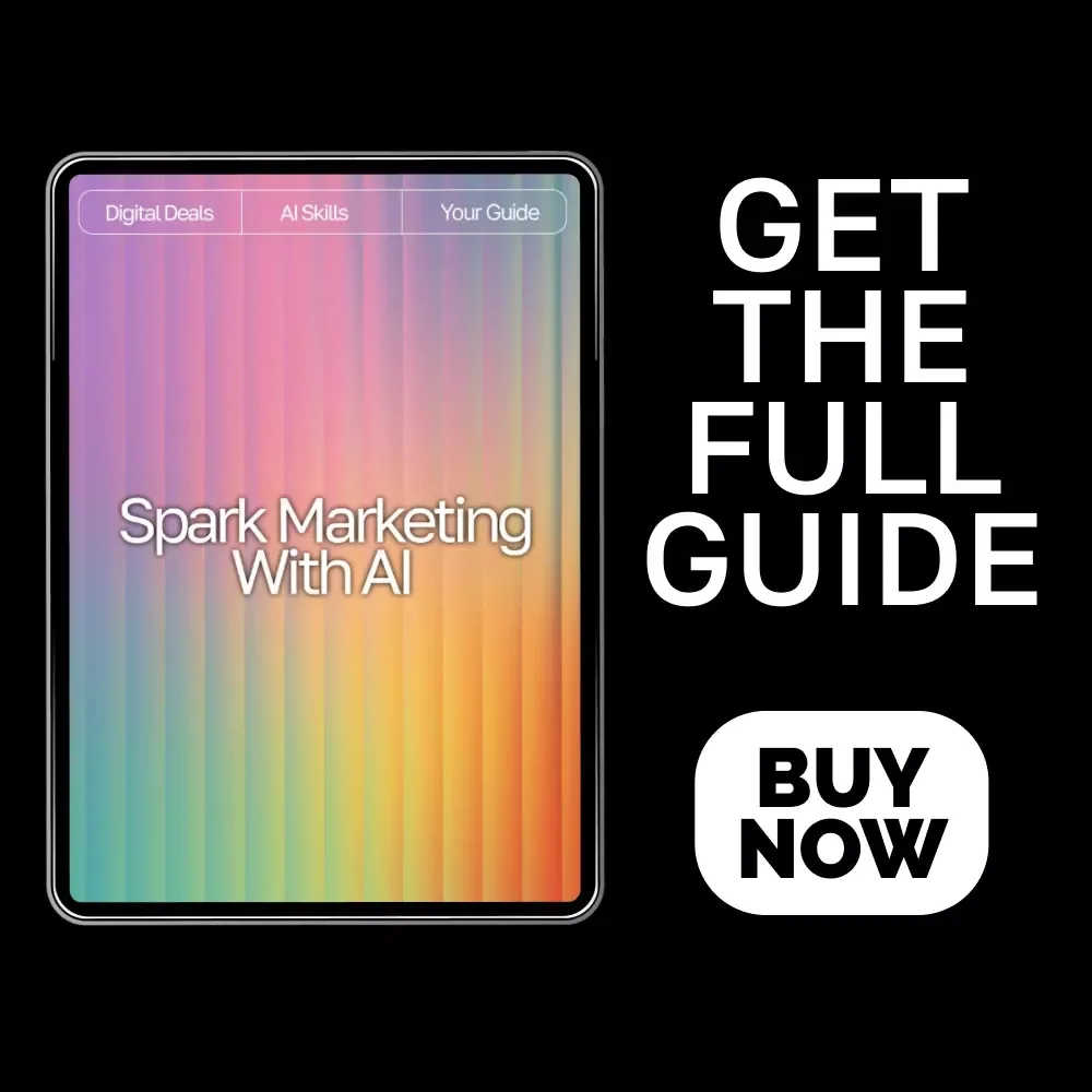 Spark Marketing with AI – Digital Guide for Marketers | AI Prompts for Marketing Ideas | Creative Campaign Inspiration for Social Media, Email, SEO & More