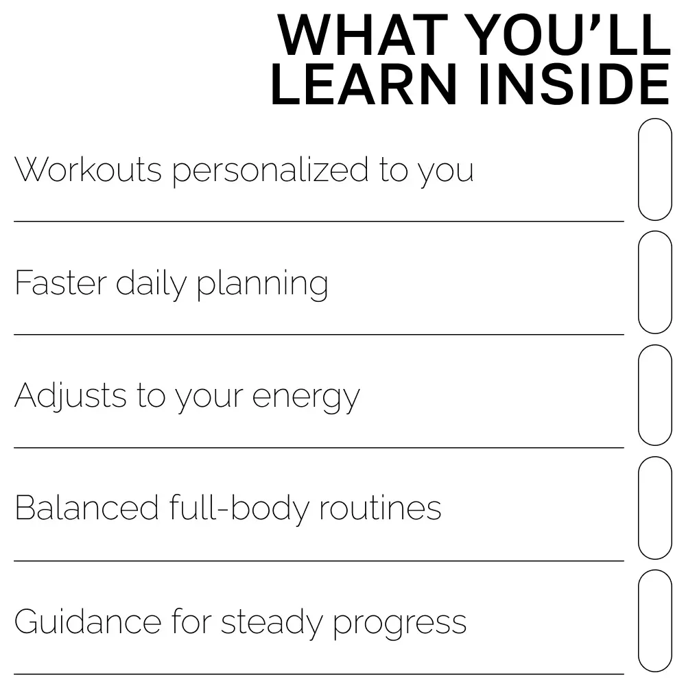 AI-Powered Daily Workout Plan Made Easy | Digital Fitness Guide for Personalized Training | ai daily workout plan | Instant Download Wellness eBook for Daily Routines