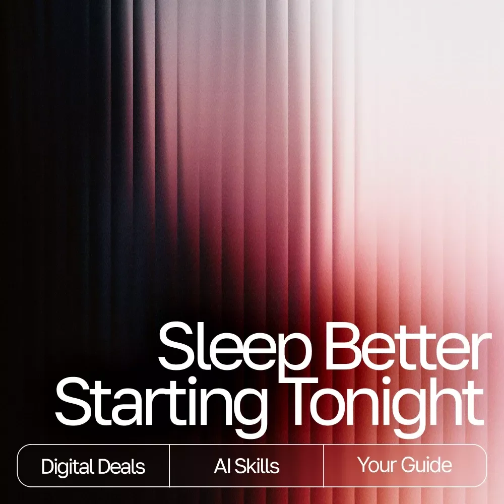 Sleep Better Starting Tonight | AI App for Ideal Sleep Schedule | Digital Guide for Rest, Energy, and Health