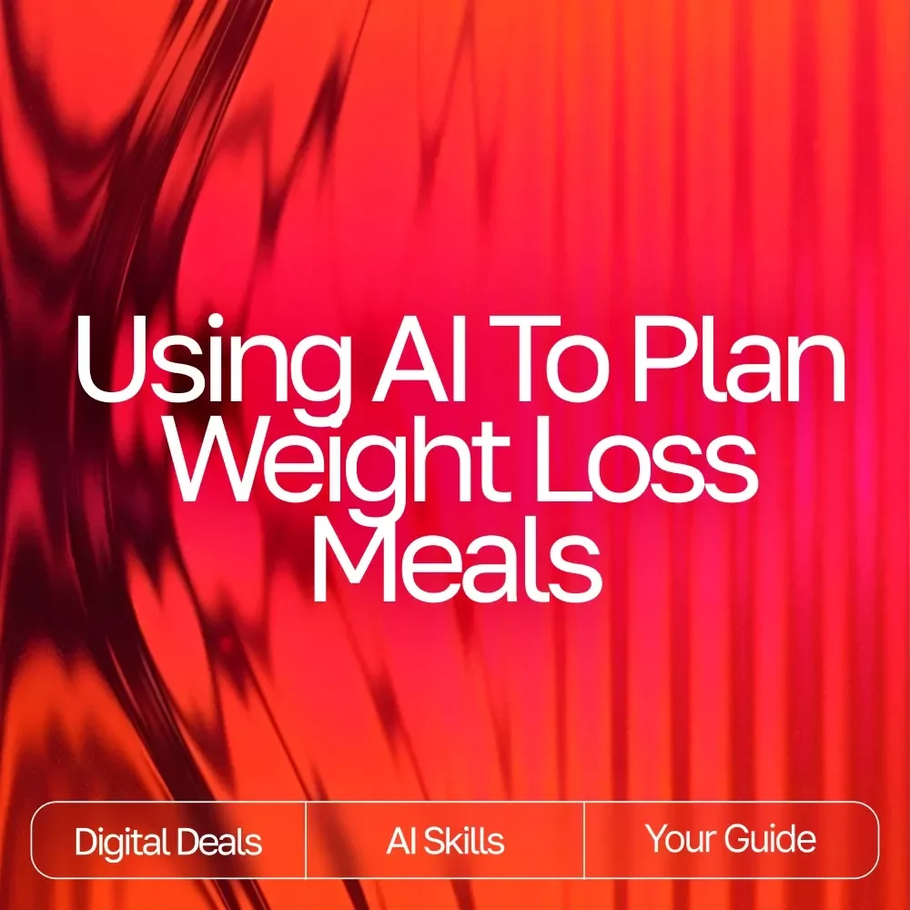 Using AI to Plan Weight Loss Meals | Digital Guide for Smarter Nutrition, Personalized Diet Planning & Healthy Eating with Artificial Intelligence
