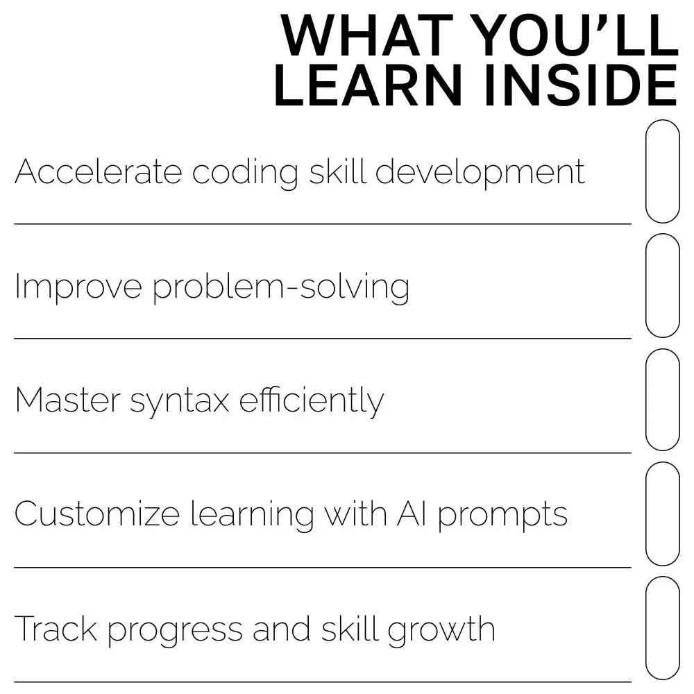 Using AI Prompts to Learn Programming Faster – Digital Guide, eBook & Checklist for Coding Practice, Debugging, Syntax Mastery, and AI-Powered Learning