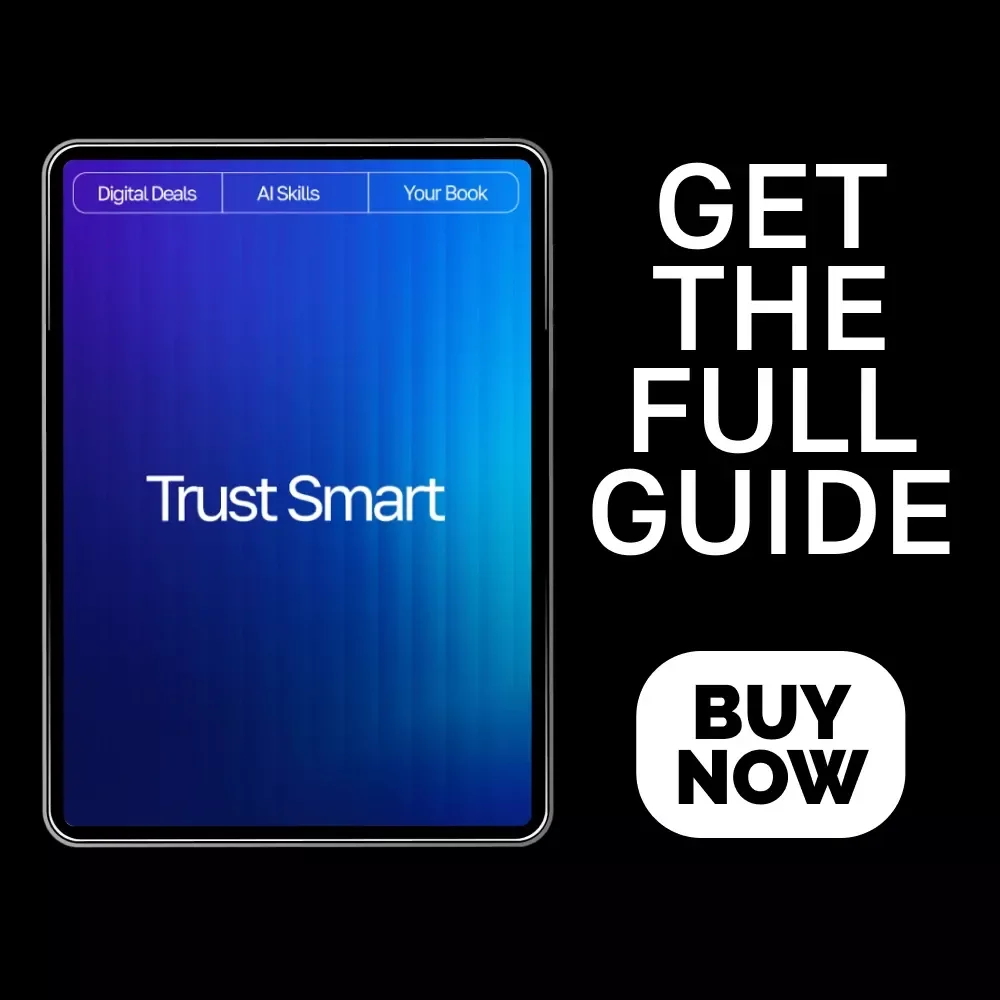 Trust Smart | Ebook Guide for Smarter AI Use | what to ask before trusting ai answers | Critical Thinking Prompts & Safety Checks for Evaluating AI Responses