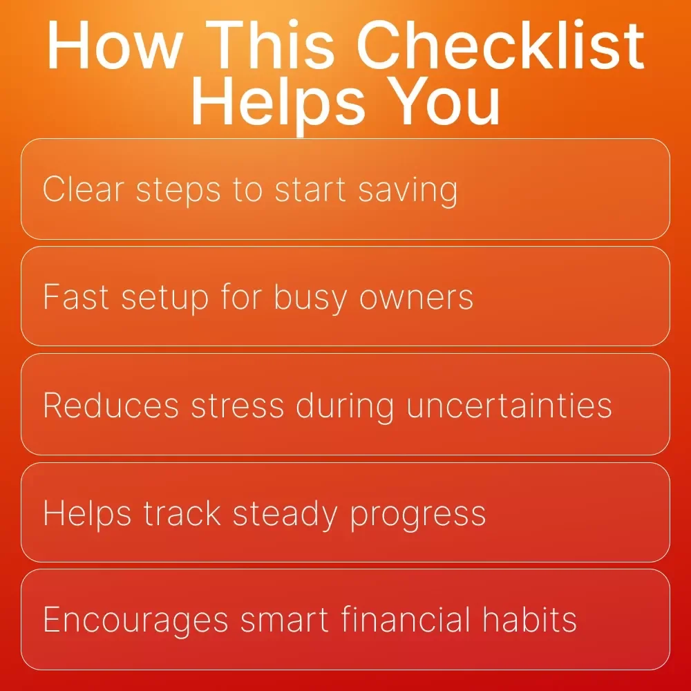 Business Lifeboat: Your Emergency Fund Checklist | Small Business Finance Tool | How to Set Up a Business Emergency Fund Guide (Digital Download)
