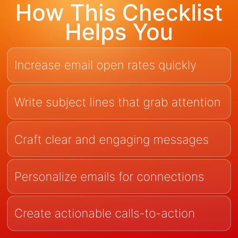 Make Your Emails Irresistible: Ultimate Email Marketing Checklist, Subject Line & Copywriting Guide for Higher Open Rates